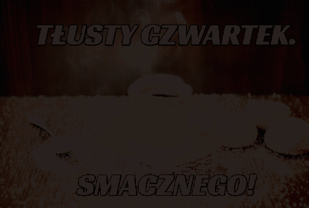 Tłusty czwartek. Smacznego